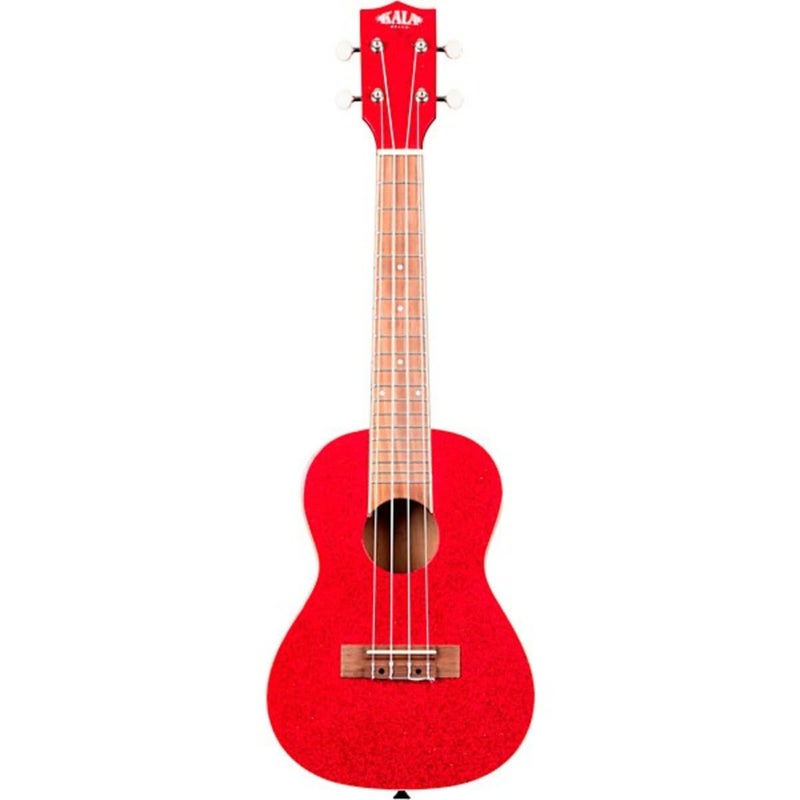 Kala Brand Music Sparkle Ritzy Red Gloss Concert Ukulele (KA-SPRK-RED) - Image 1